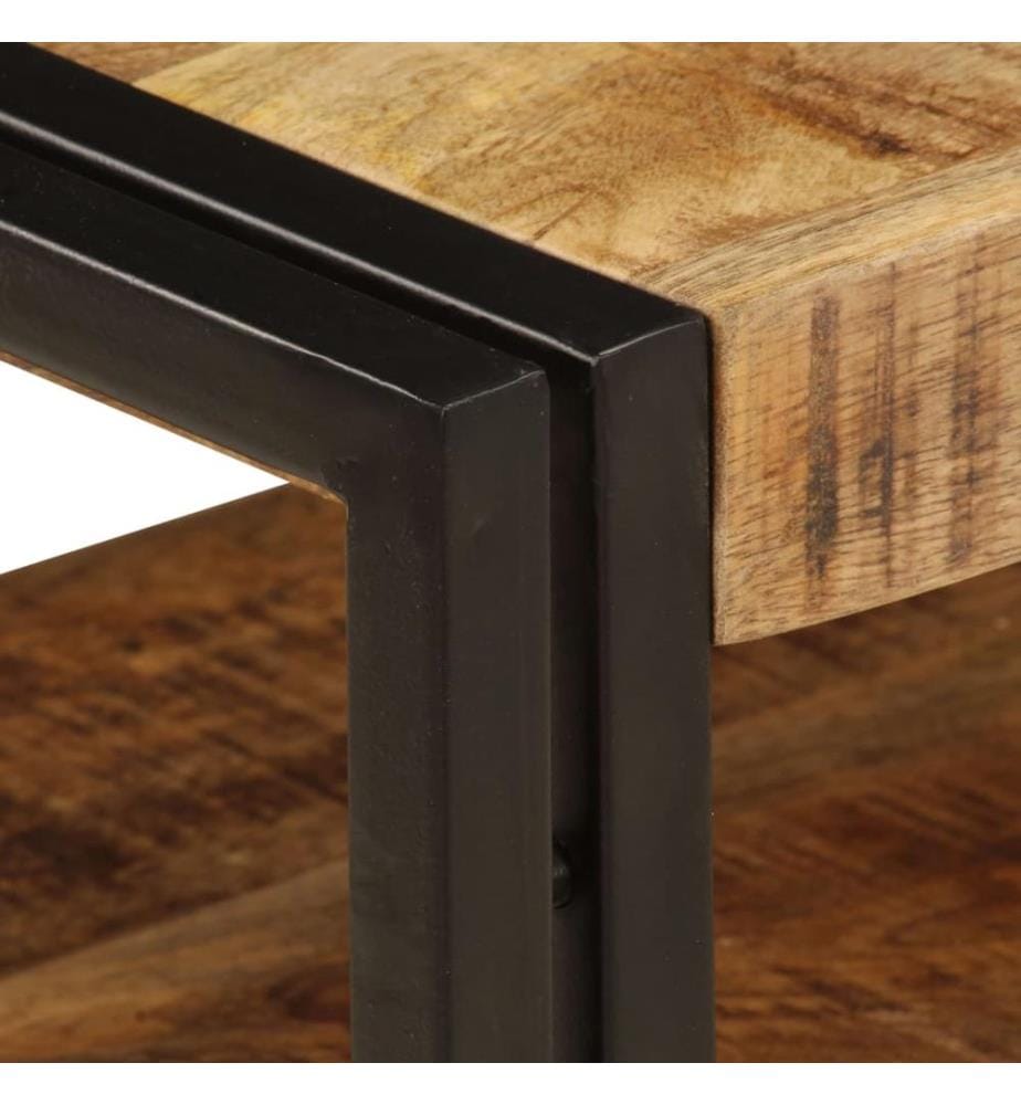 Meuble TV 120x35x45 cm Bois solide de manguier
