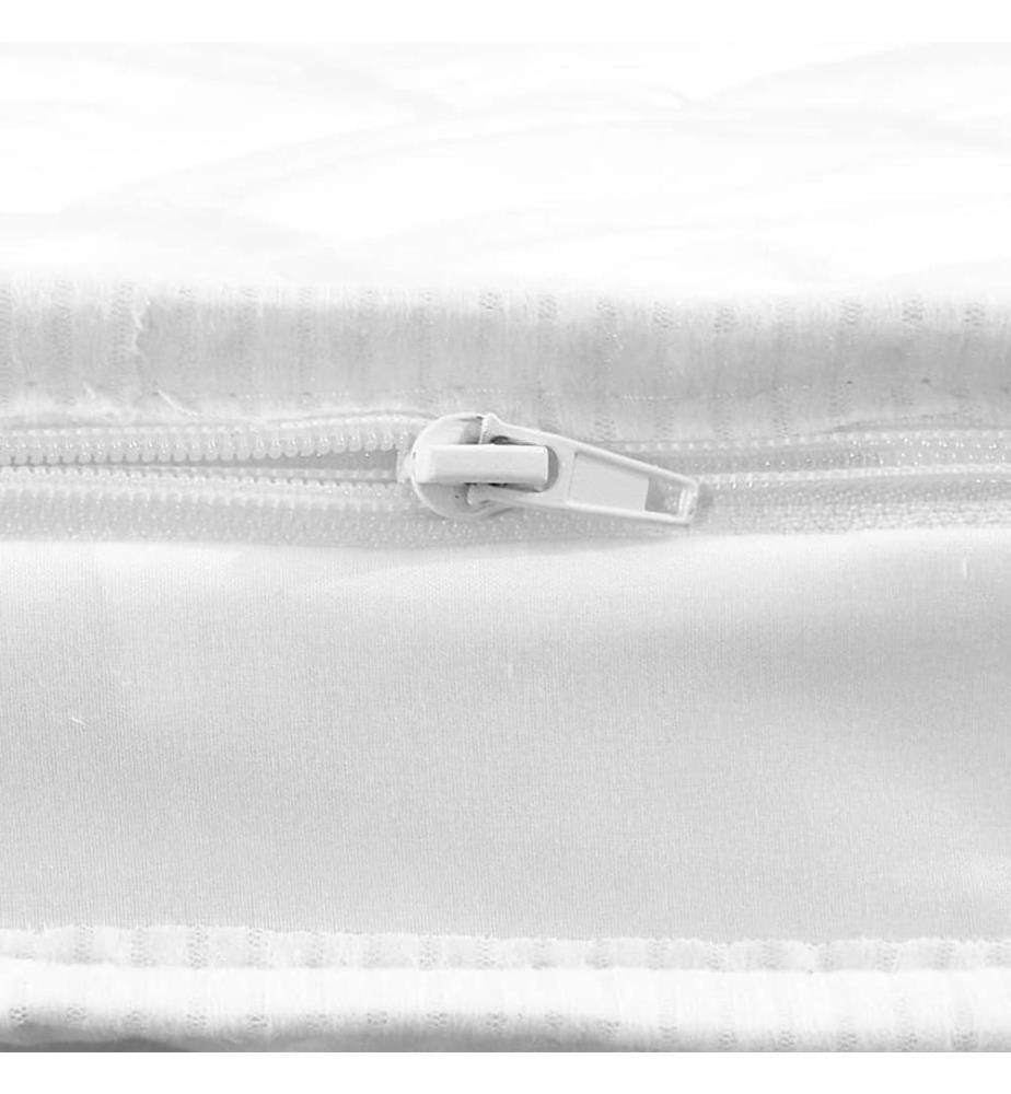 Sur-matelas 80 x 200 cm Mousse froide Profil d'oeuf 6 cm