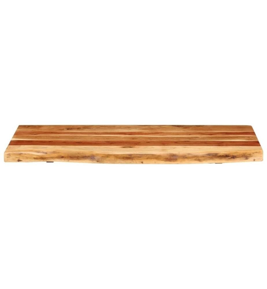 Dessus de meuble-lavabo de salle de bain Acacia 100x52x3,8 cm