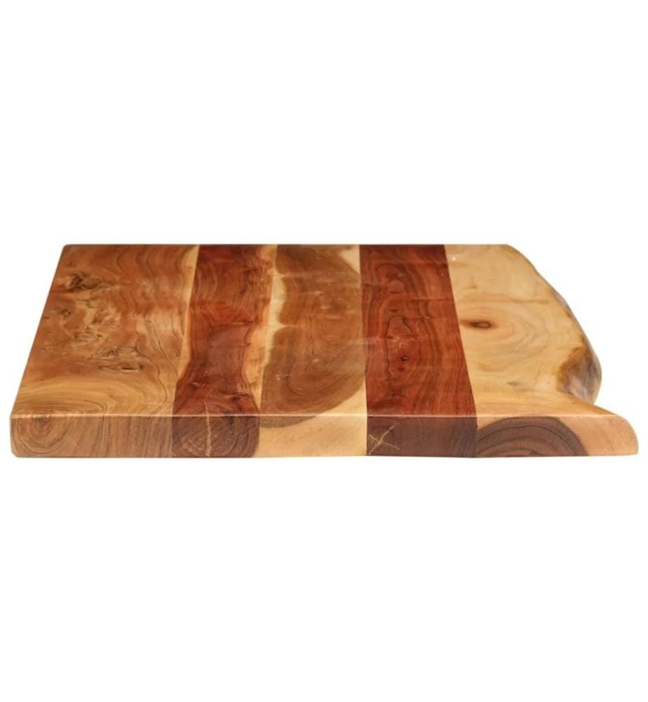 Dessus de meuble-lavabo de salle de bain Acacia 100x52x3,8 cm