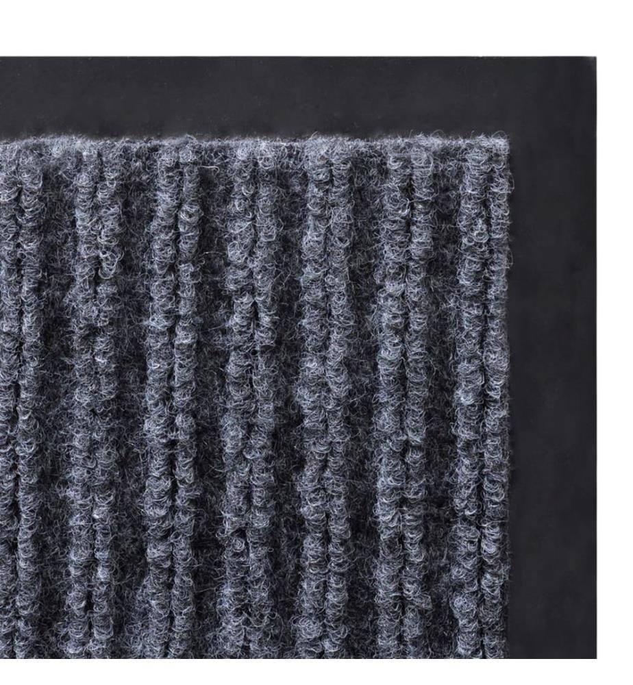 Türmatte Grau 117x220 cm PVC