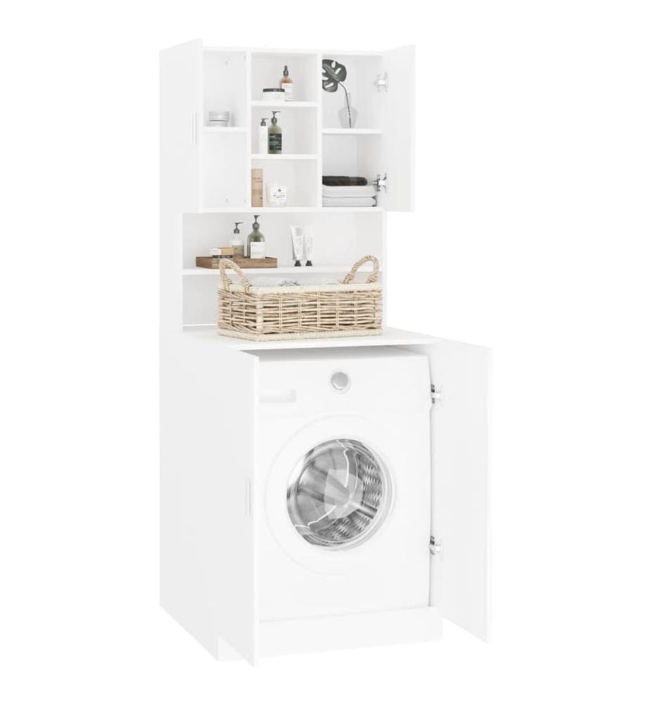 Waschmaschinenschrank Weiss