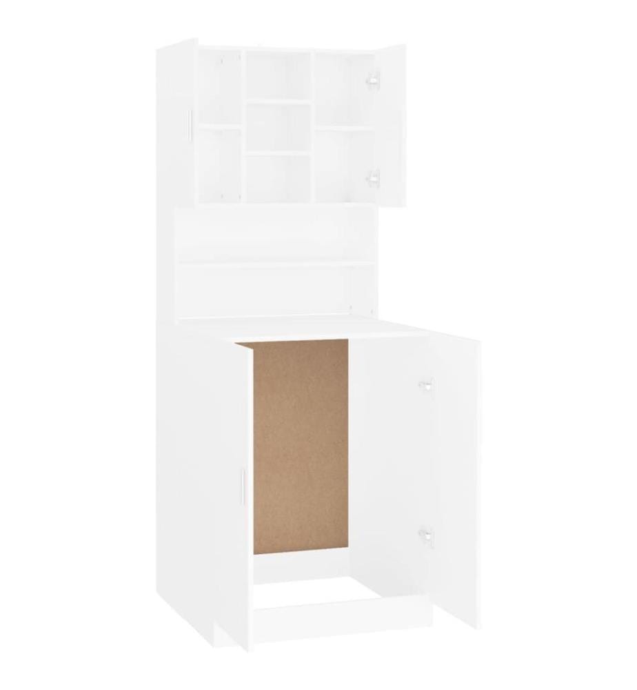 Waschmaschinenschrank Weiss