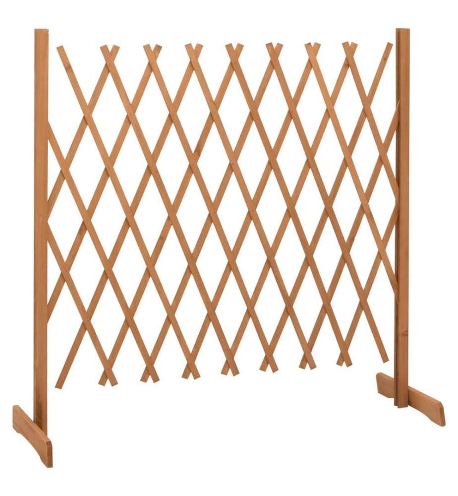 Clôture en treillis de jardin Orange 180x100 cm Bois de sapin