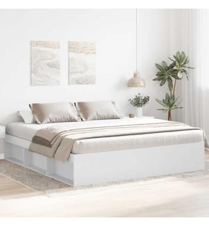 Bettgestell Weiss 180x200 cm