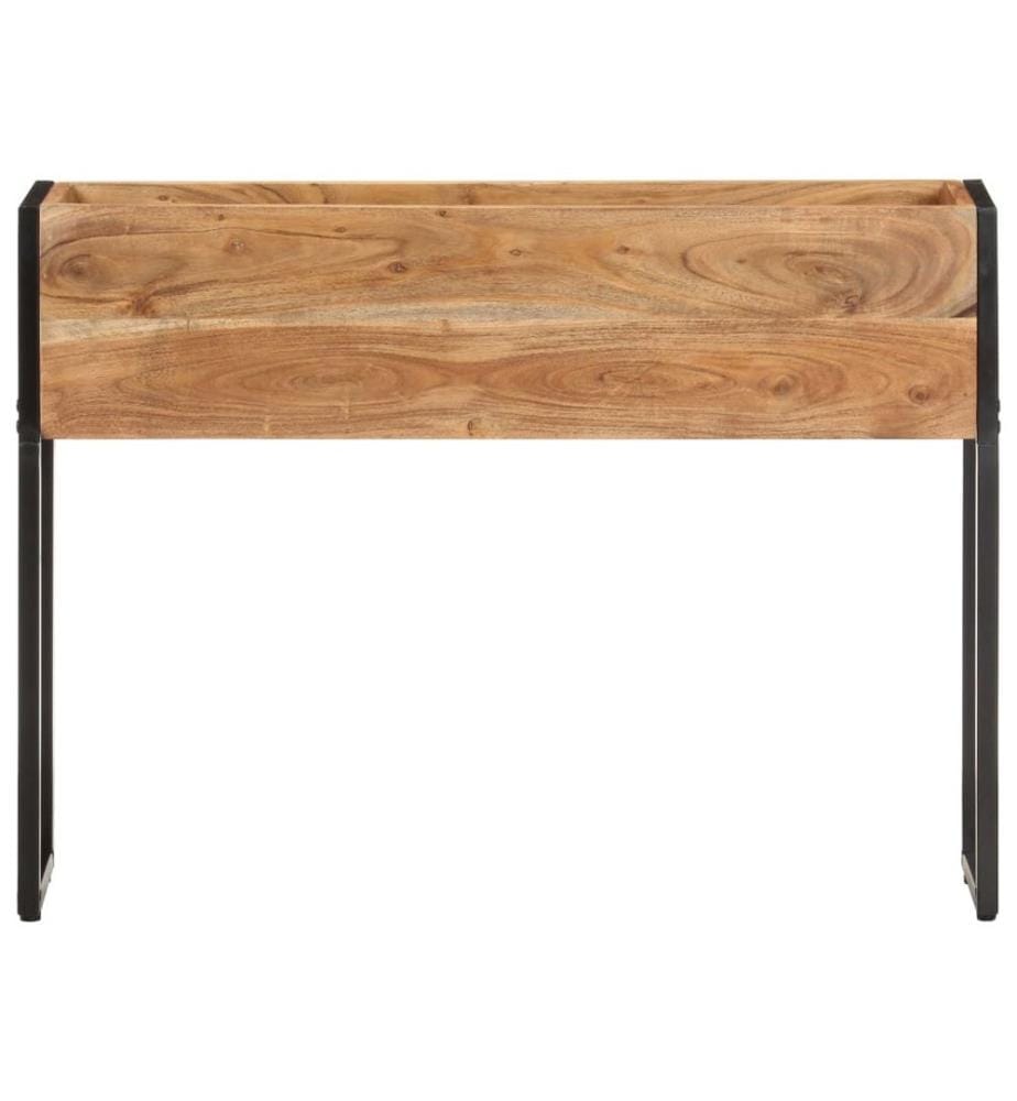 Pflanzkübel 90x20x68 cm Akazie Mangoholz
