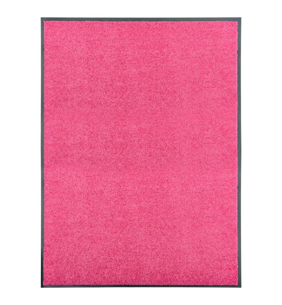 Fussmatte Waschbar Rosa 90x120 cm