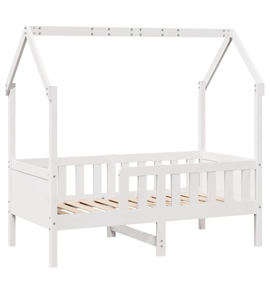 Cadre de lit enfant avec tiroirs sans matelas 80x170 cm bois