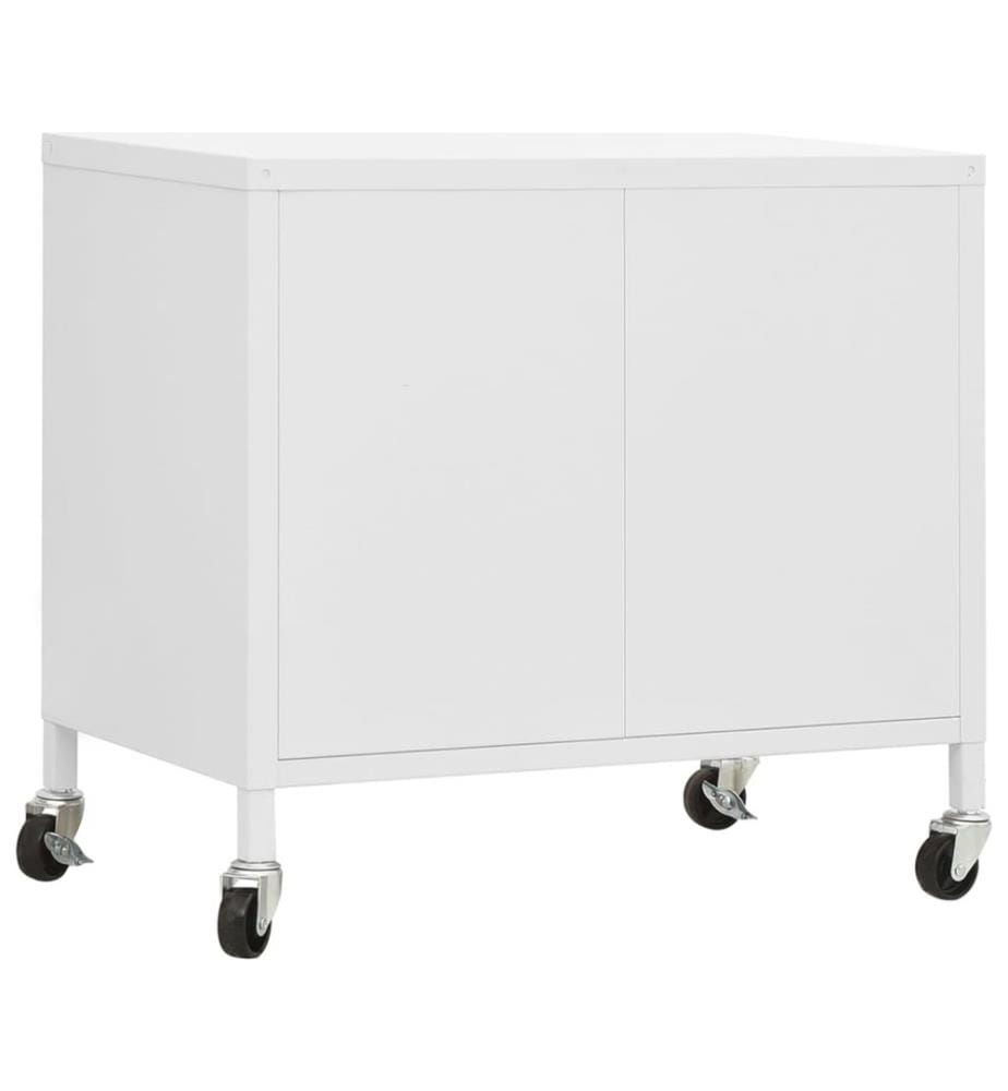 Lagerschrank Weiss 60x35x56 cm Stahl