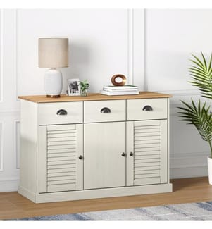 Sideboard mit Schubladen VIGO 113x40x75 cm Massivholz Kiefer