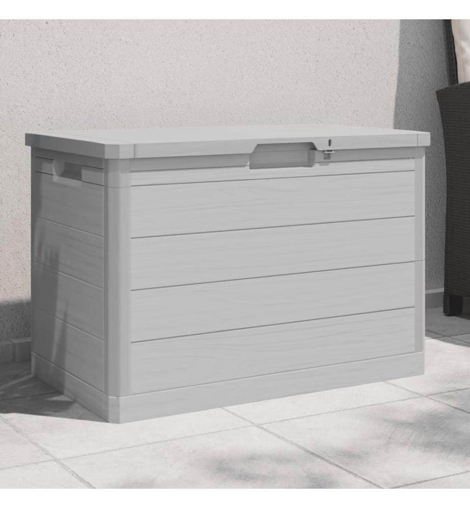 Outdoor-Kissenbox Grau 77,5x44,5x53 cm Polypropylen