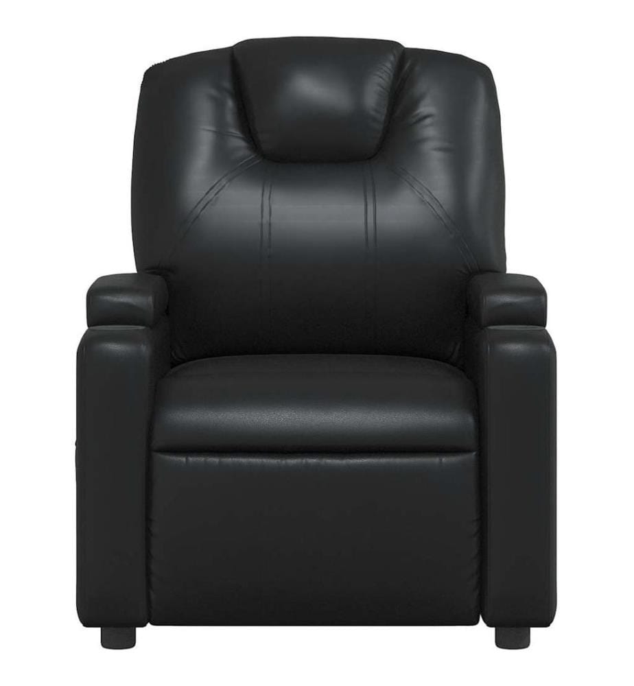 Massagesessel Schwarz Kunstleder