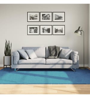 Teppich OVIEDO Kurzflor Türkis 160x230 cm