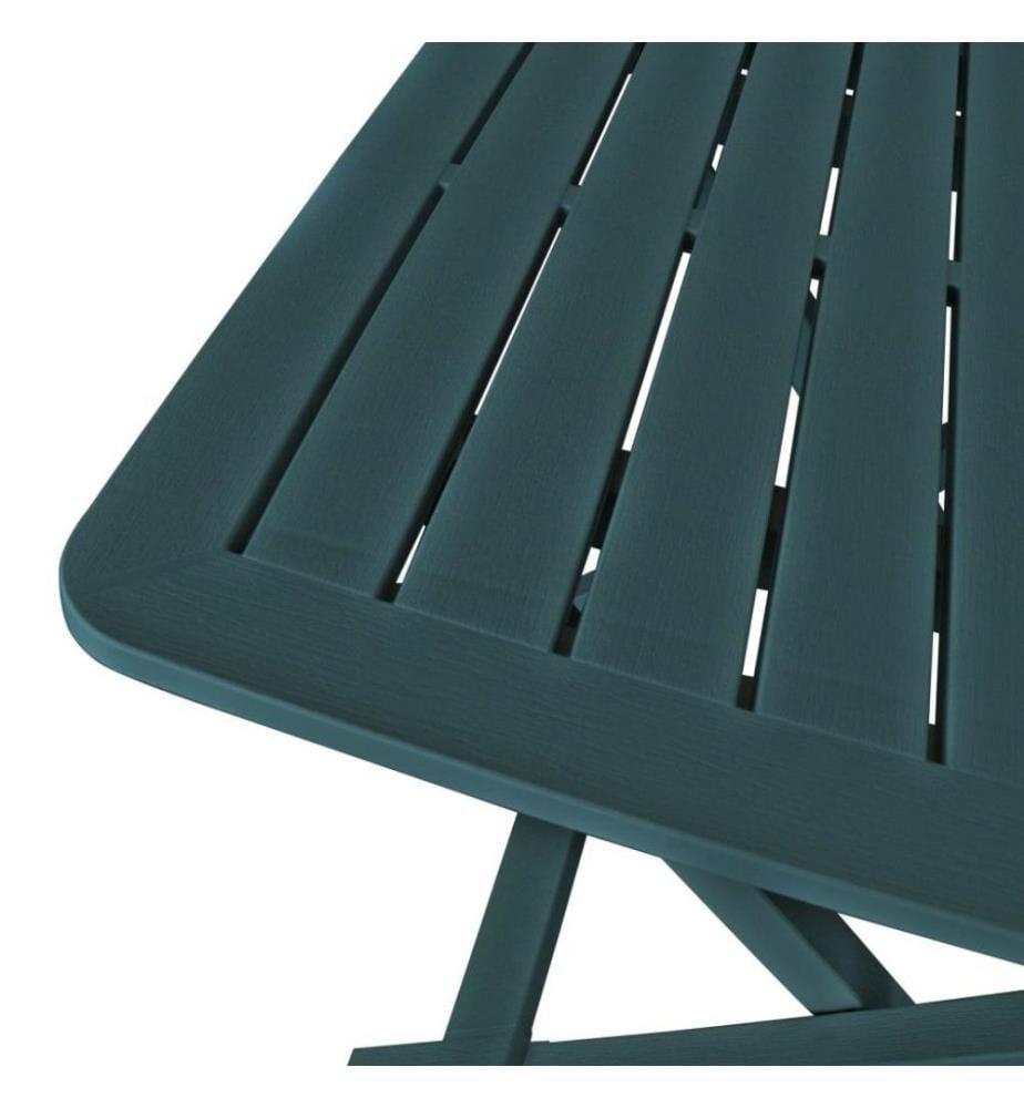 Ensemble de bistro pliable 3 pcs Plastique Vert