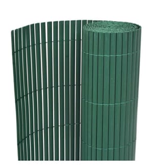 Clôture de jardin Double face PVC 90 x 500 cm Vert