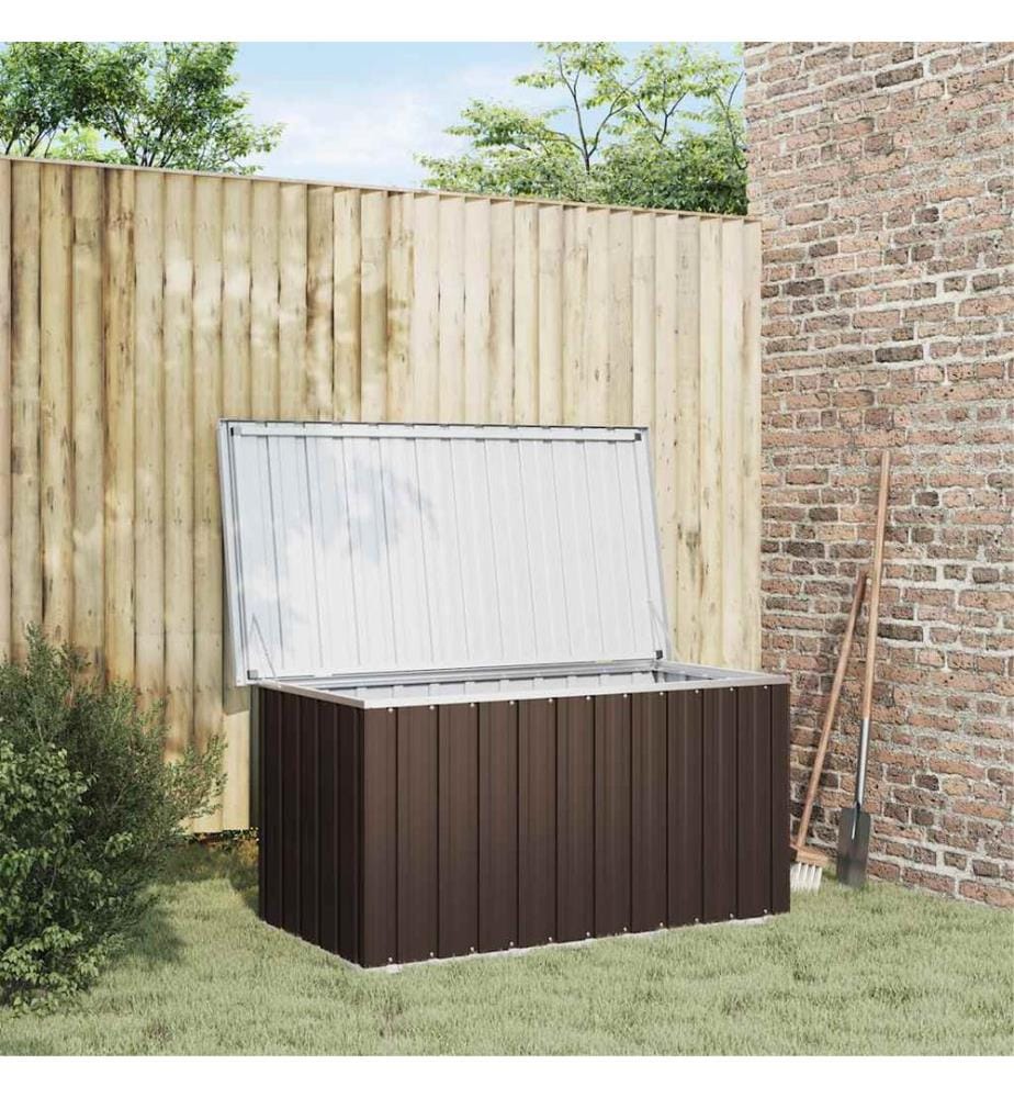 Gartenbox Braun 129 x 67 x 65 cm
