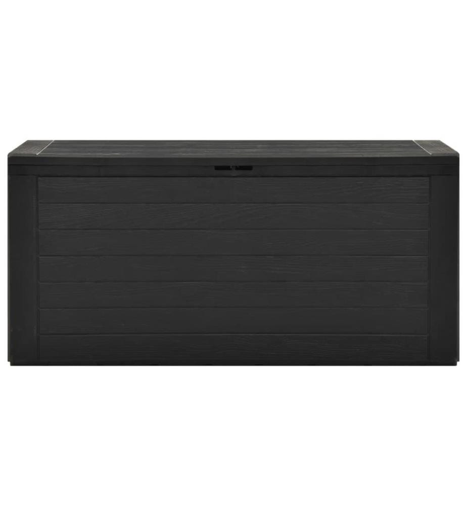 Gartenbox Anthrazit 116x44x55 cm