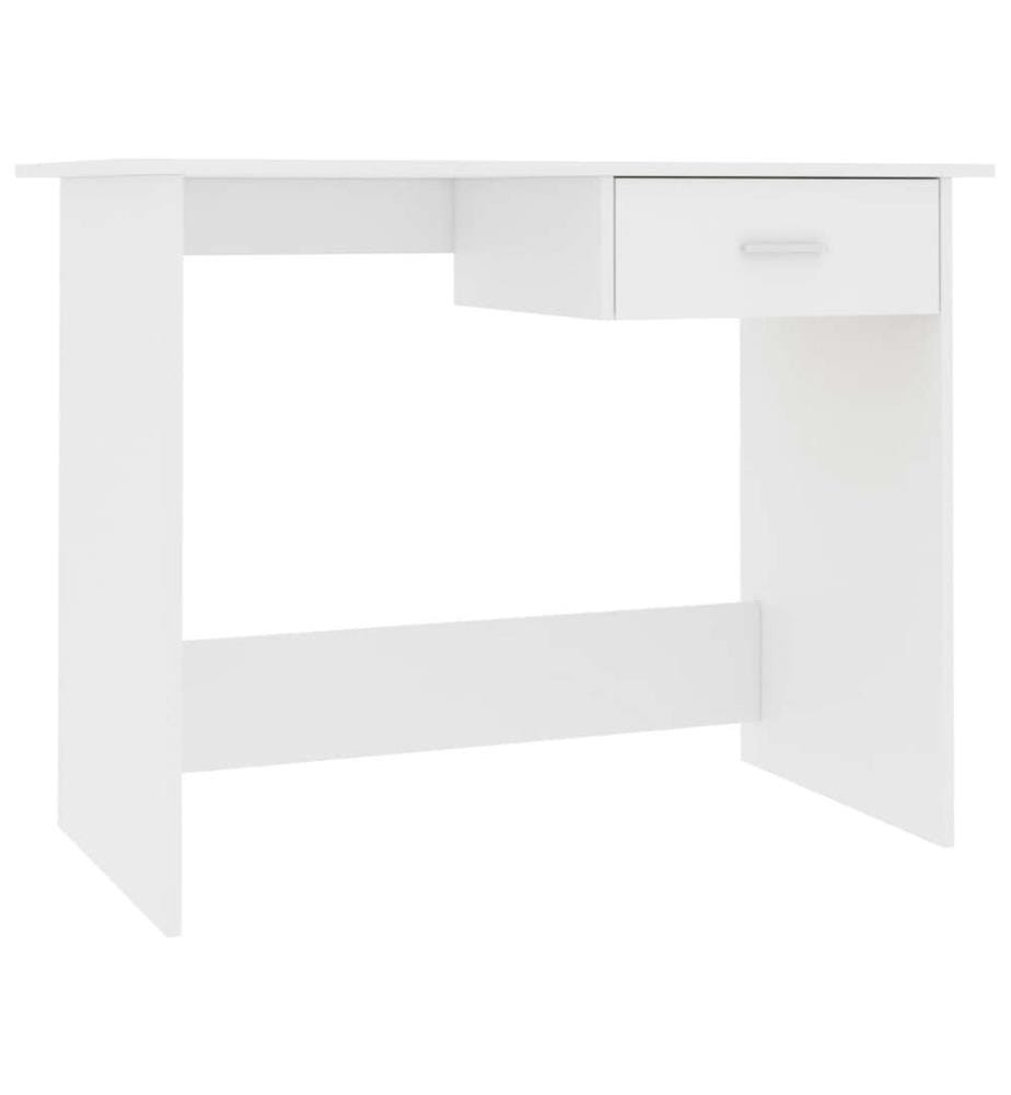 Bureau Blanc 100 x 50 x 76 cm Bois d'ingénierie
