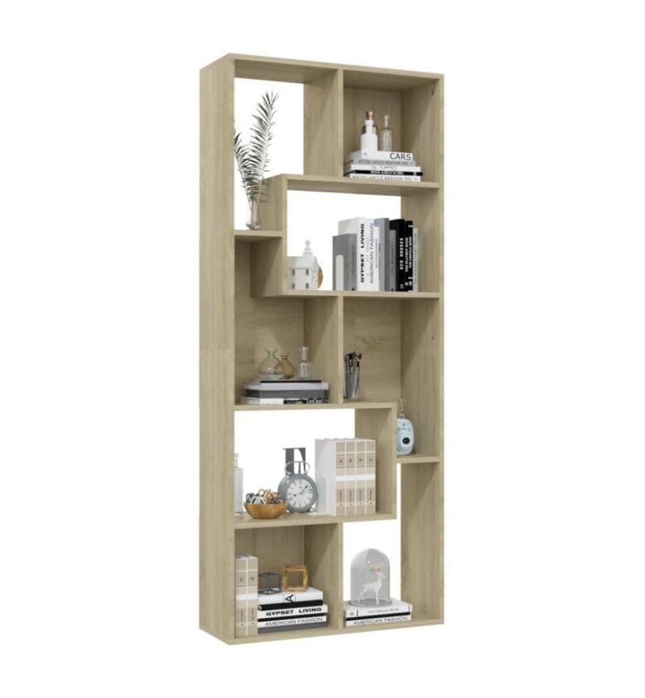 Bücherregal Sonoma-Eiche 67x24x161 cm Holzwerkstoff