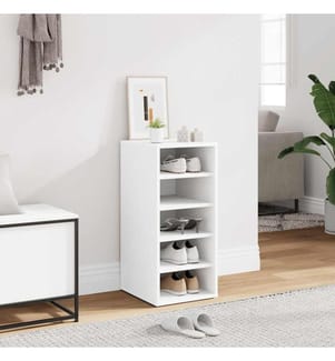 Schuhschrank Weiss 31,5x35x70 cm Holzwerkstoff