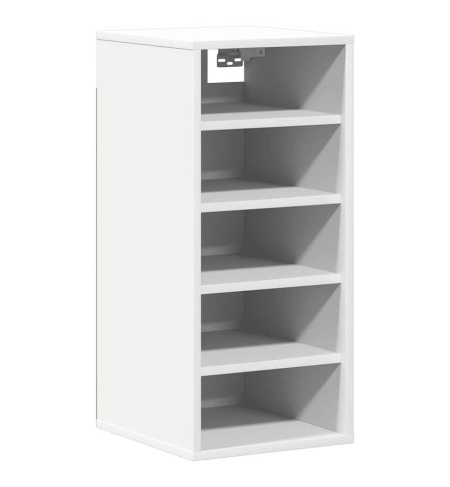 Schuhschrank Weiss 31,5x35x70 cm Holzwerkstoff