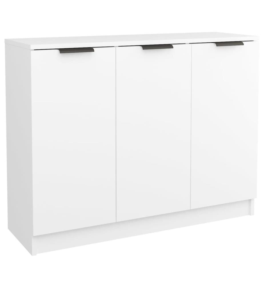 Sideboard Weiss 90,5x30x70 cm Holzwerkstoff