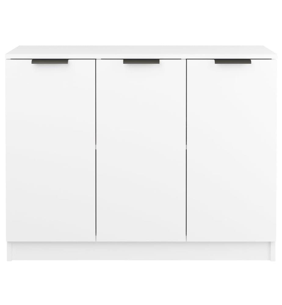 Sideboard Weiss 90,5x30x70 cm Holzwerkstoff