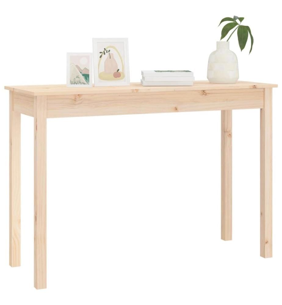 Table console 110x40x75 cm Bois massif de pin