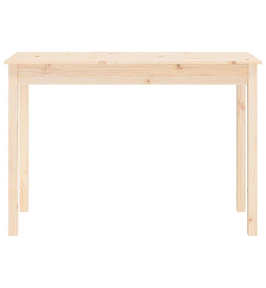 Table console 110x40x75 cm Bois massif de pin