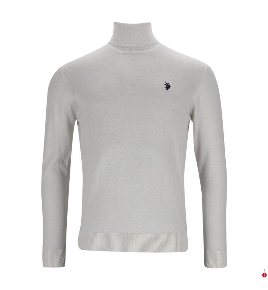 Pull À Col Roulé - Blanc