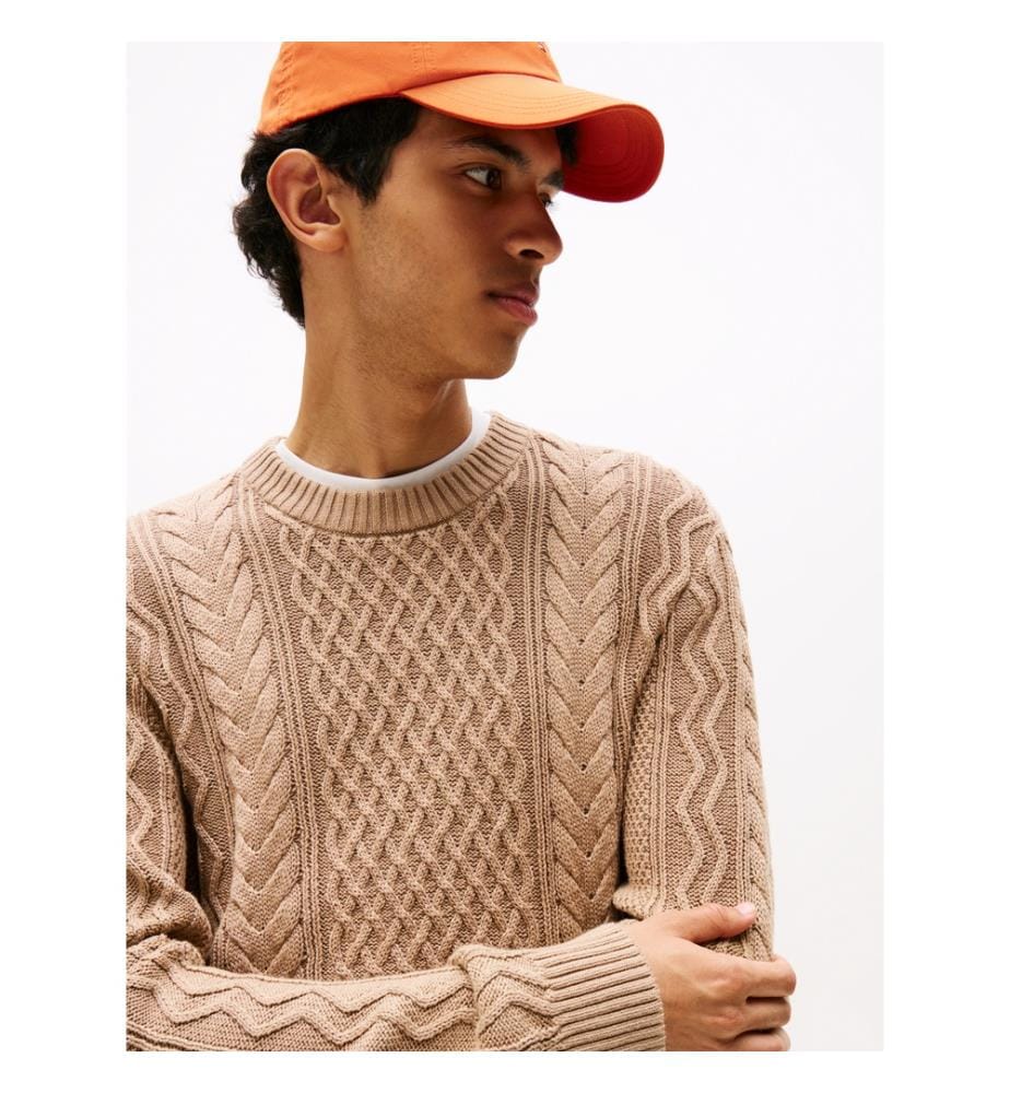 Pull Slim Fit - Beige