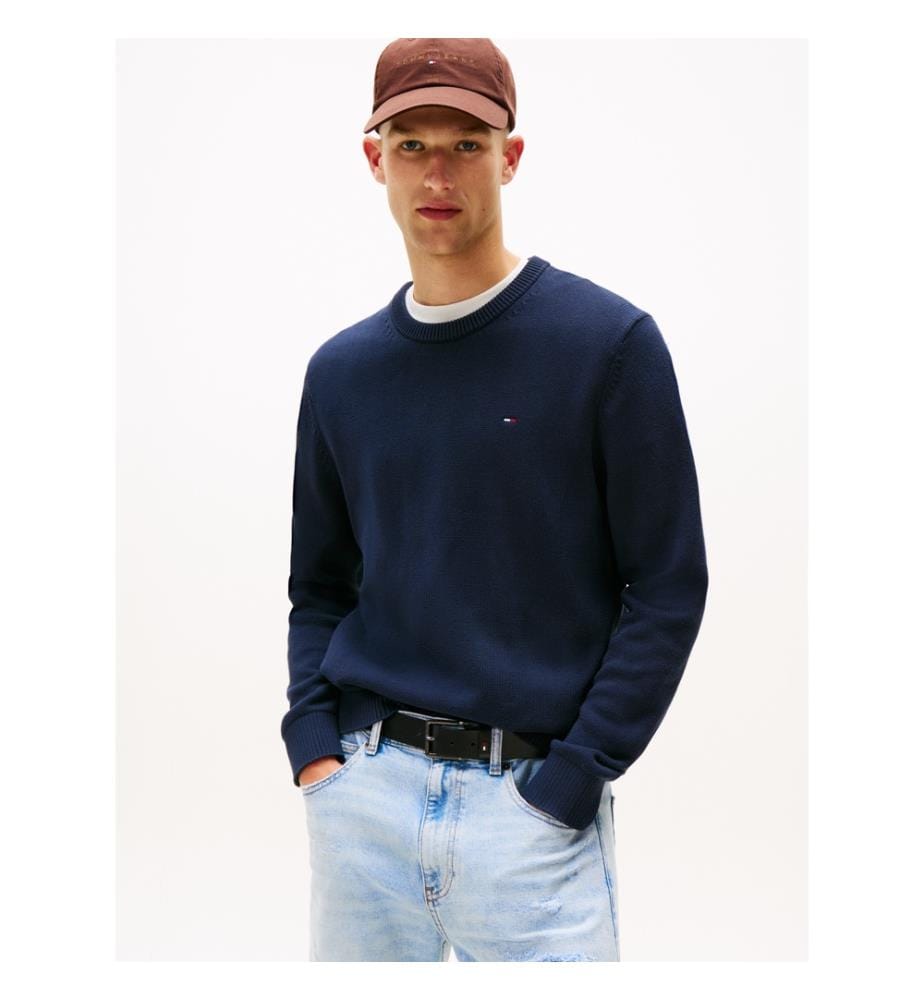 Pull Slim Fit - Marine