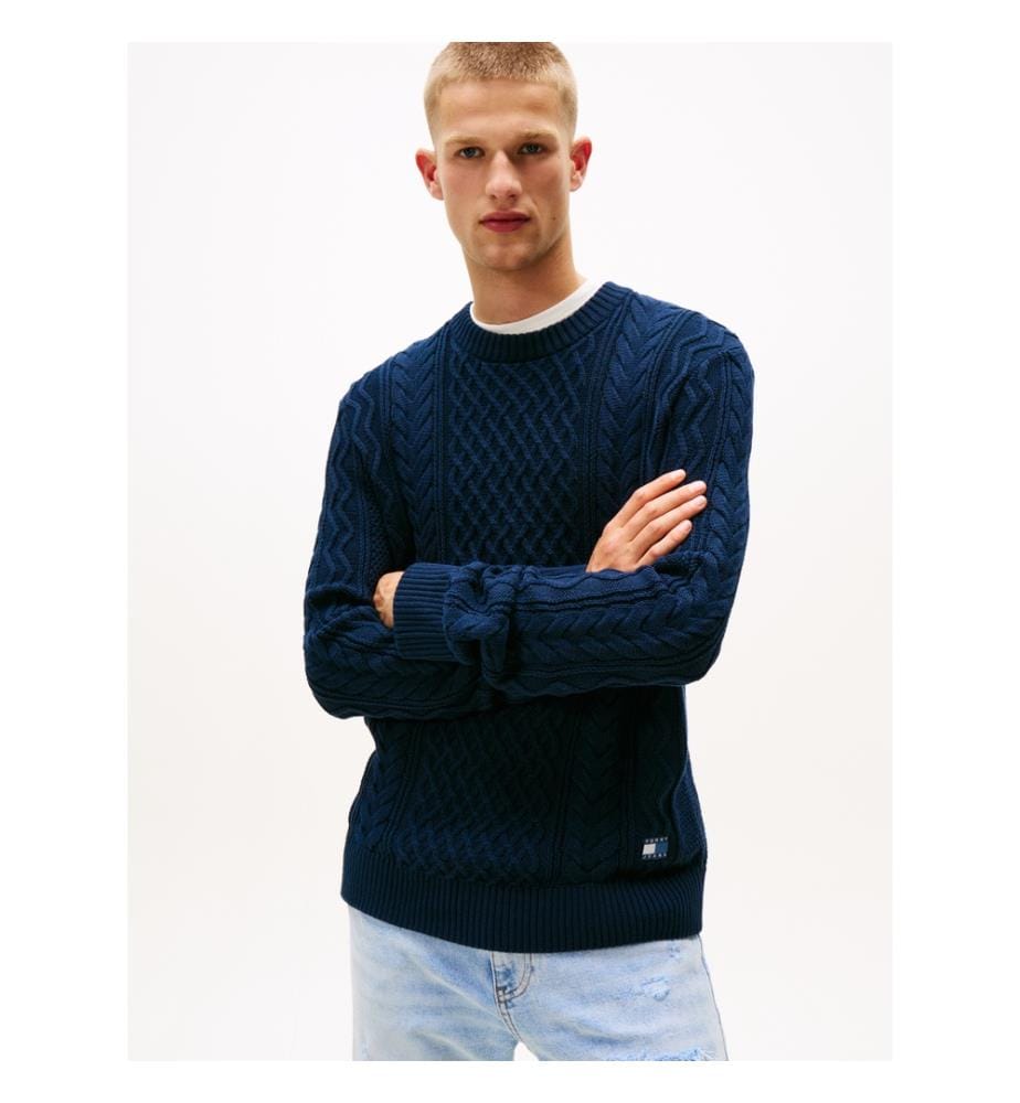 Pull Slim Fit - Marine