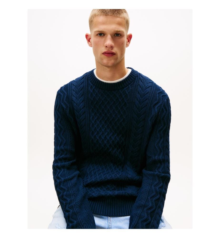 Pull Slim Fit - Marine