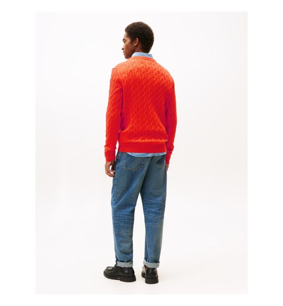 Pull en maille - Orange