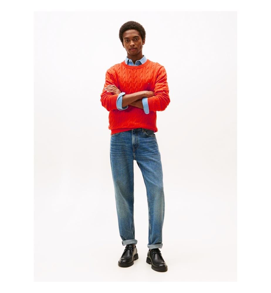 Pull en maille - Orange
