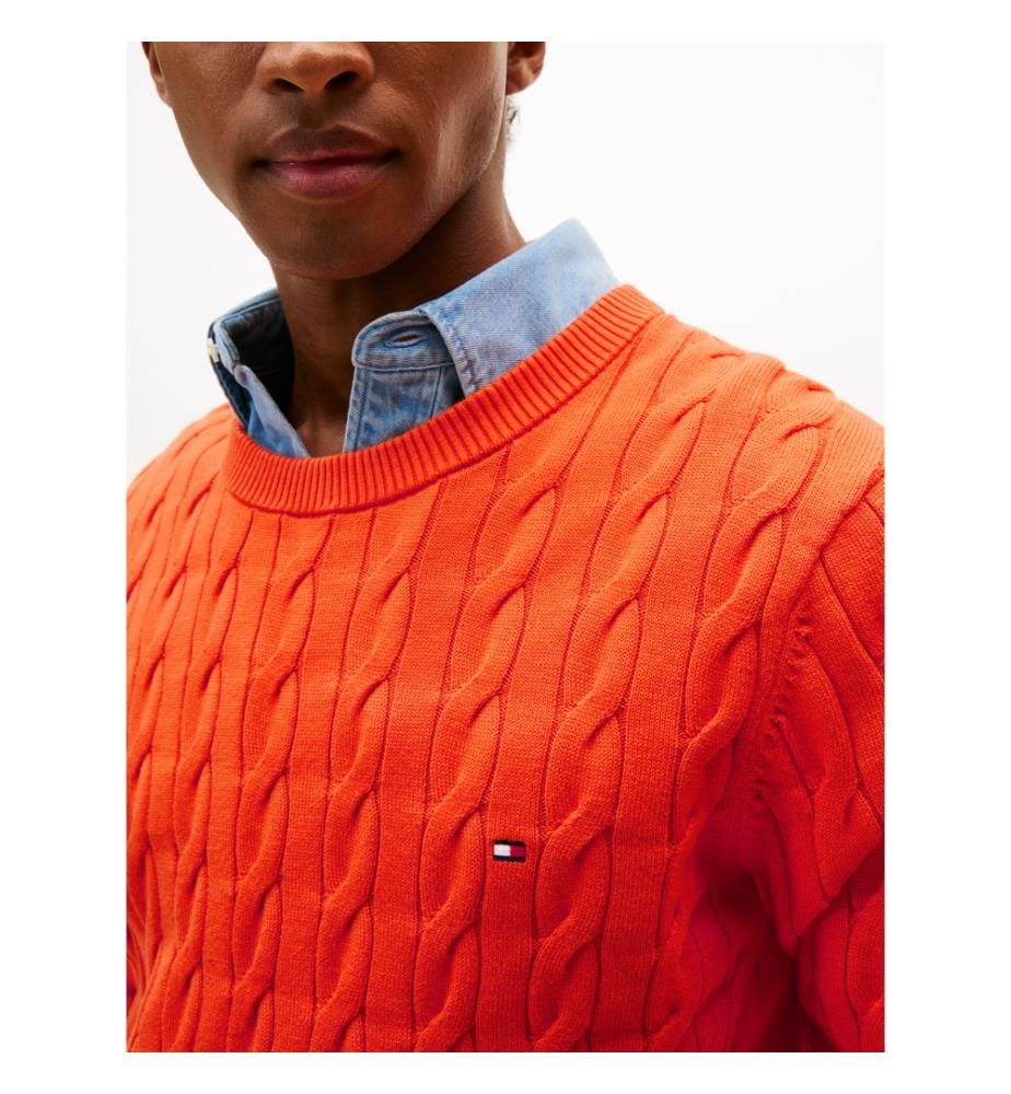 Pull en maille - Orange