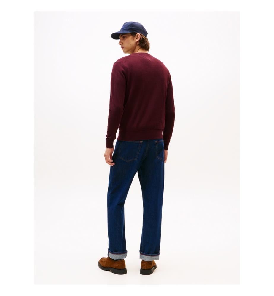 Pull en maille - Rouge
