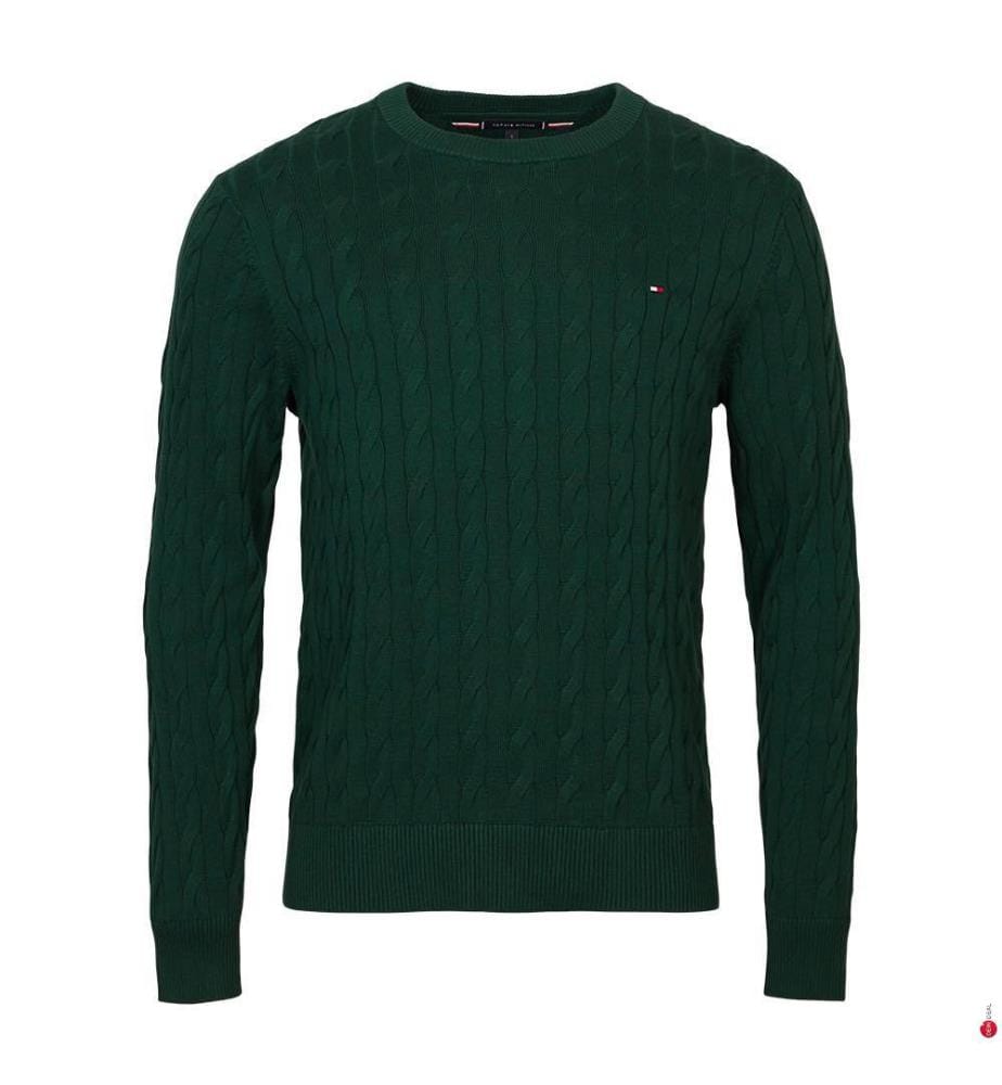 Strickpullover - Grün