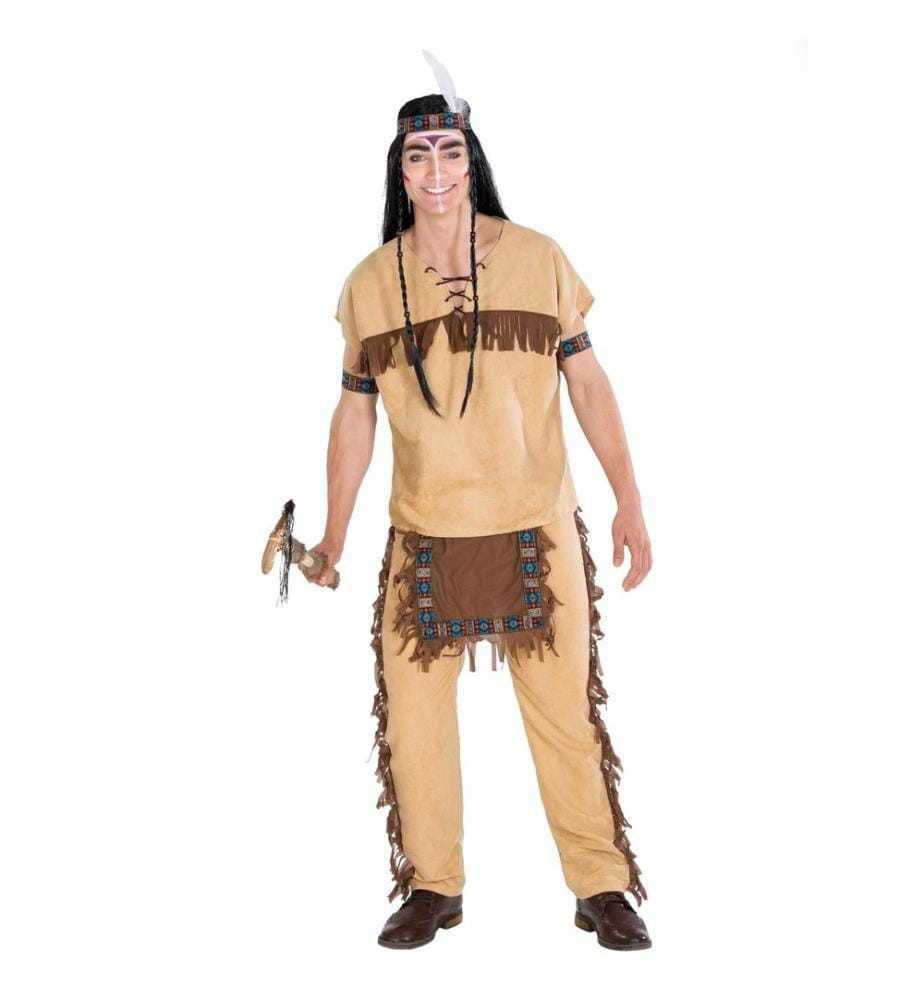 Herrenkostüm Indianer Black Hawk