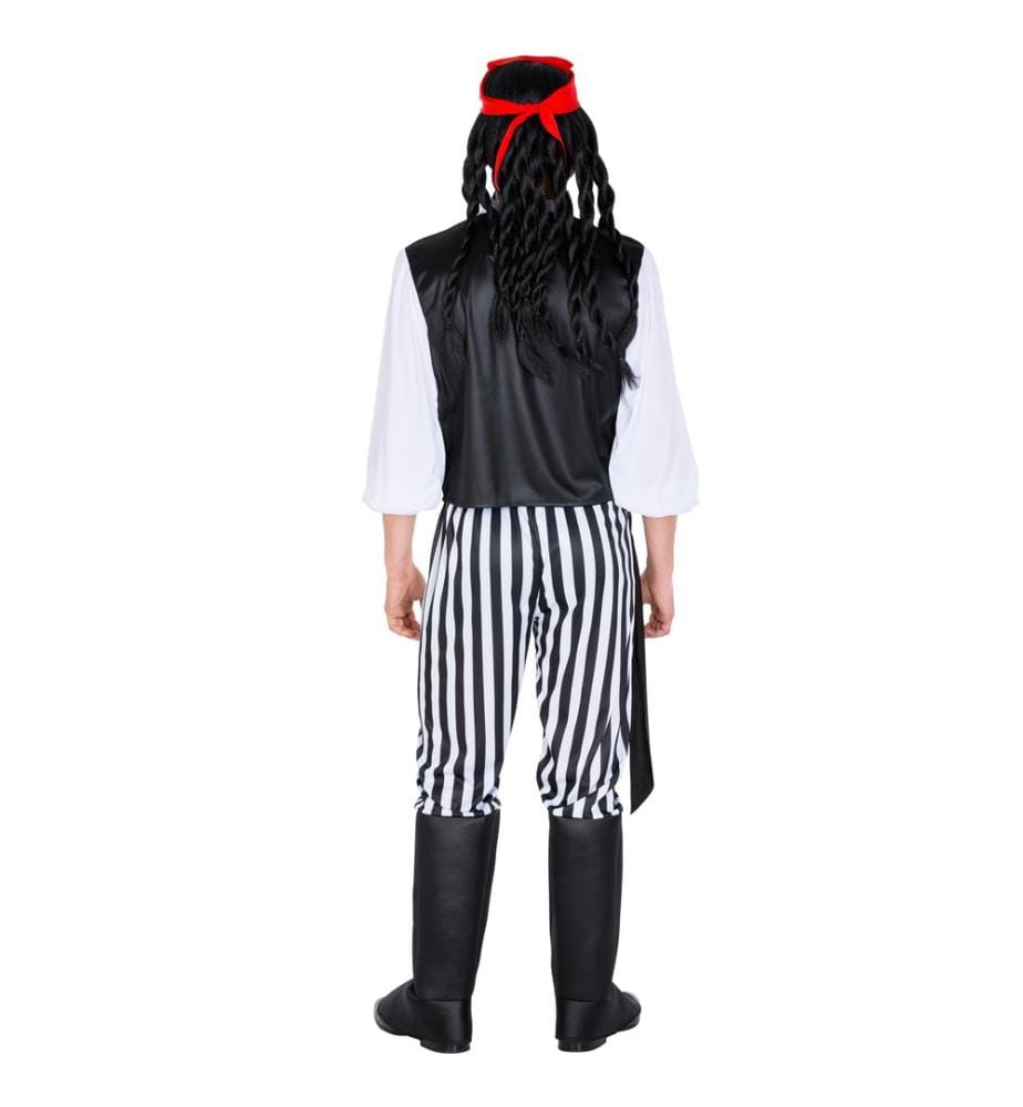 Costume da uomo - Capitano pirata Lupo di Mare