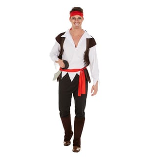 Costume da uomo - Capitano pirata Barbariccia
