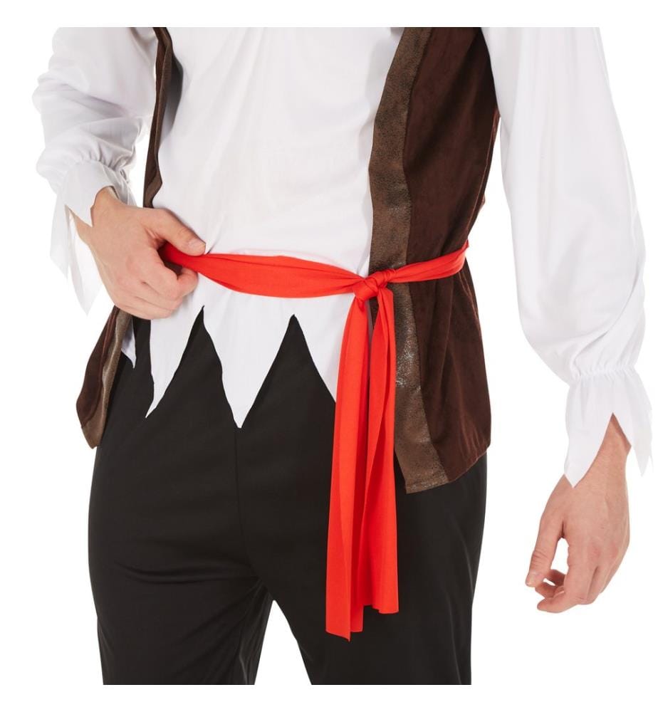 Costume da uomo - Capitano pirata Barbariccia