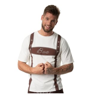 T-Shirt Lederhose