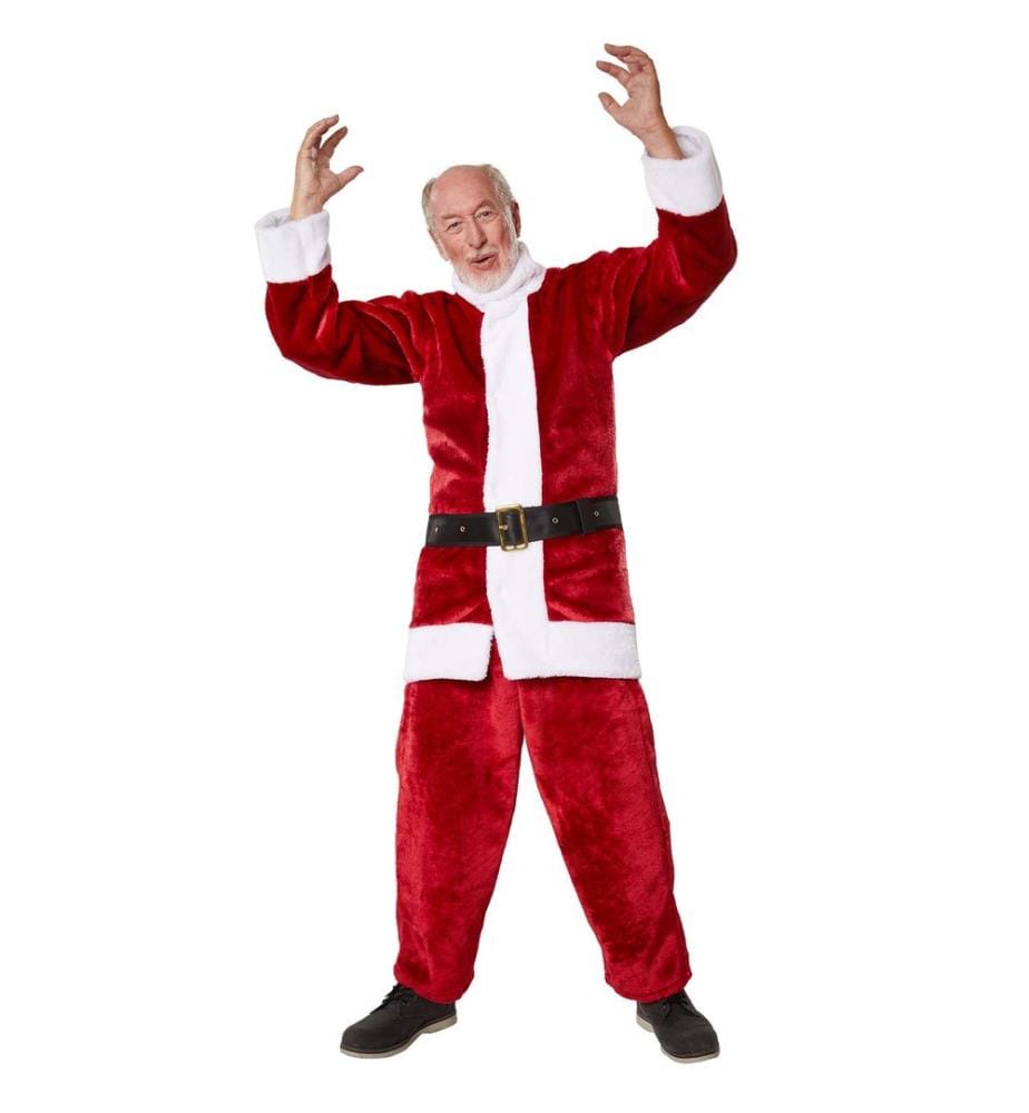 Set da Babbo Natale rosso cupo