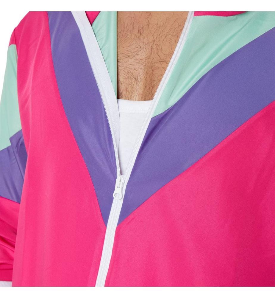 Completo da uomo retrò anni '80'90joggingabbigliamento sportivo