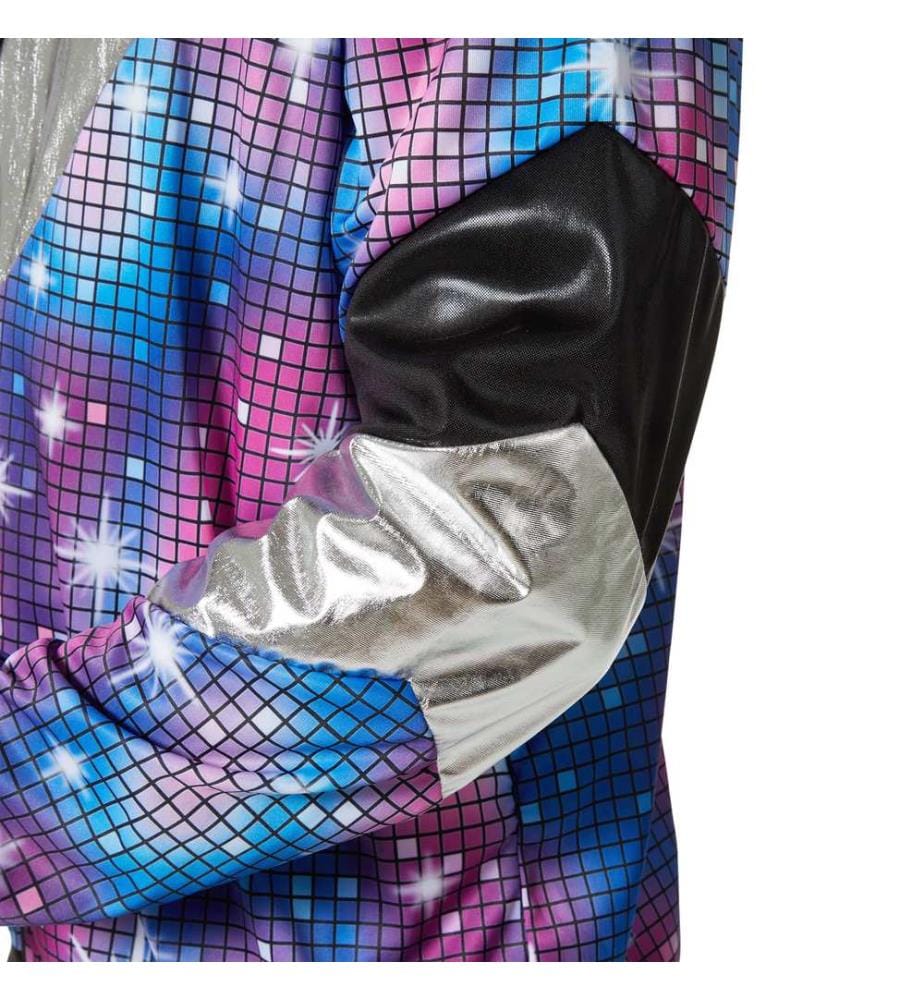 Completo da uomo retro anni '80 90 discoteca tuta da jogging