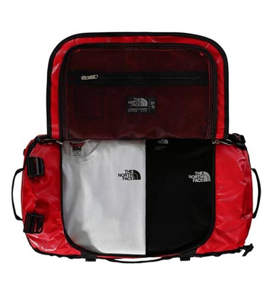 Duffel Bag Base Camp S, 50 L - Rot und Schwarz