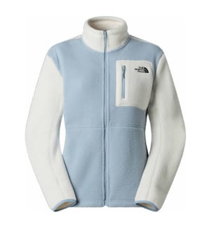 Yumiori-Fleecejacke – Hellblau und Weiss