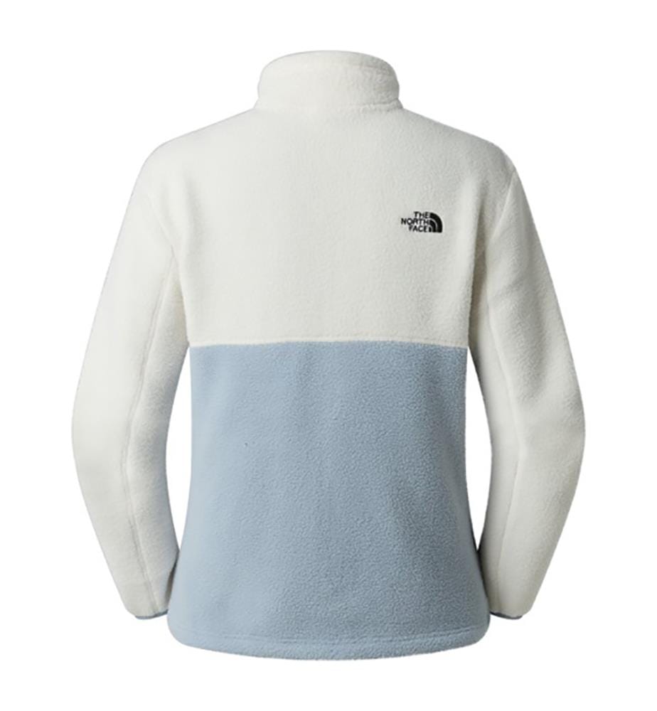 Yumiori-Fleecejacke – Hellblau und Weiss